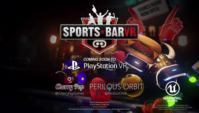 こんな飲み会なら悪くない Psvr対応オンラインゲーム Sportsbarvr のムービーが公開に ダーツやビリヤードはもちろん 過度な悪ふざけも可能 Social Vr Info Vr総合情報サイト