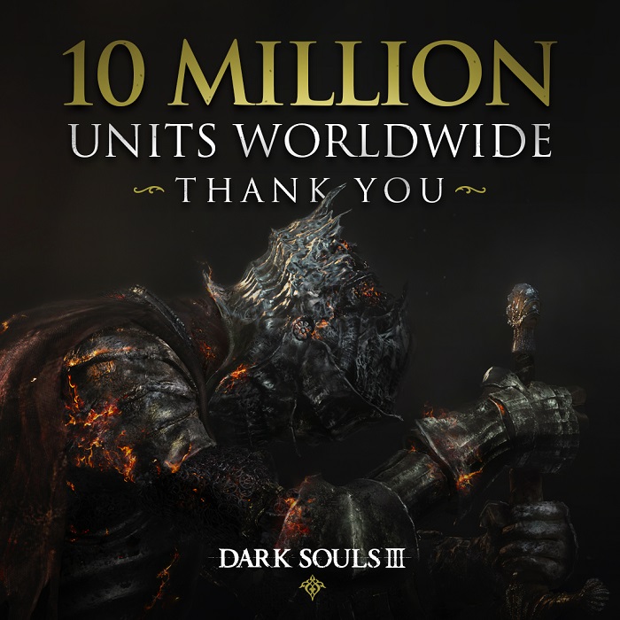 バンナムとフロム ソフトウェア共同開発の Dark Souls ダークソウル が世界販売本数1000万本を突破 Social Game Info