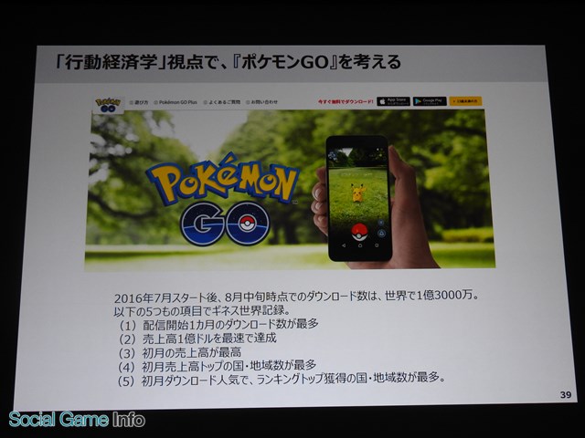 Cedec16 人々がソーシャルゲームにハマる理由を 行動経済学 の観点から紐解く ポケモンgo 普及の要因についても言及 Social Game Info