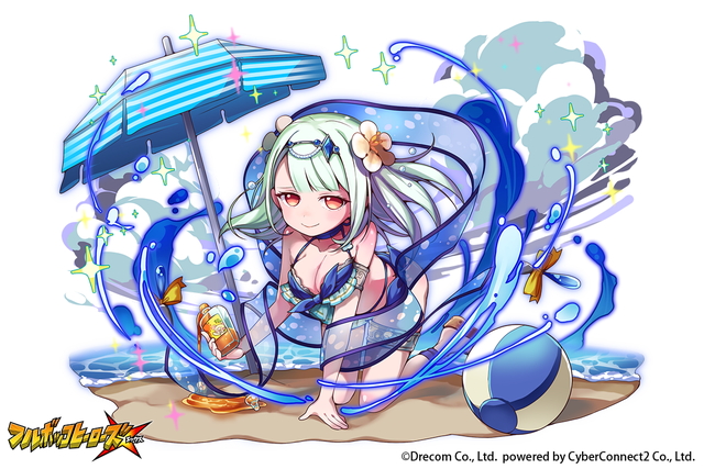 ドリコムとcc2 フルボッコヒーローズx で水着バージョンの限定ヒーローが登場するレアガチャ ドキッ 魅惑の水艶大海 を開催 Social Game Info