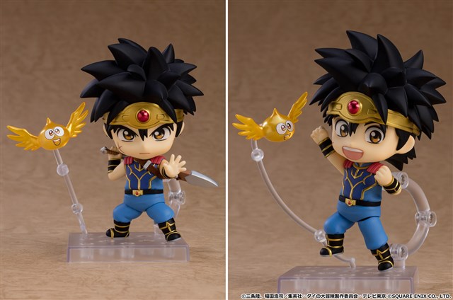 グッスマ ダイの大冒険 の主人公 ダイ がねんどろいど化 闘志みなぎる 通常顔 や年相応の 笑顔 力がみなぎる 叫び顔 と豊富な表情も Social Game Info