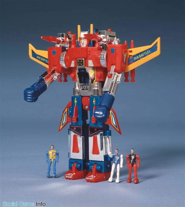 タカラトミー 変形合体ホビーブランド ダイアクロン を新展開 1980年代伝説のロボット玩具が 大人の男玩 として35年ぶりに復活 Social Game Info
