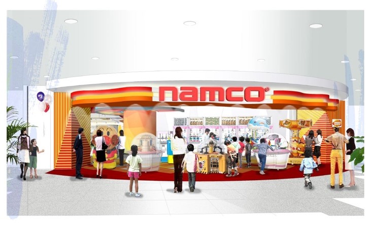 バンナムアミューズメント、アミューズメント施設『NAMCO The LOHAS店』を香港の大型ショッピングモールに出店