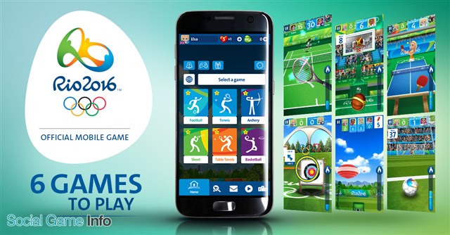 韓国neowiz Games リオオリンピック公式モバイルゲーム Rio 2016 Olympic Games のサービスを全世界150の国と地域に向けて開始 Social Game Info