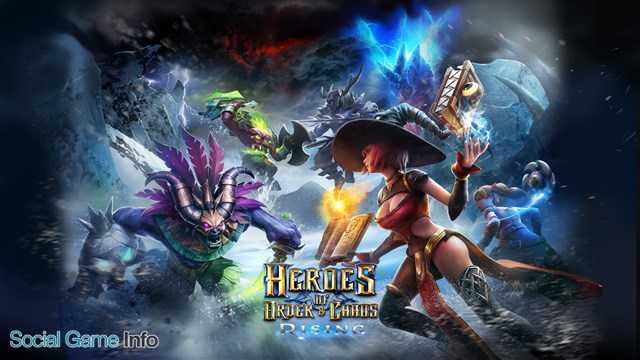 ゲームロフト ヒーローズ オブ オーダー カオス で配信以来最大規模のアップデートを実施 アジア地域にサーバーを増設 新ヒーローの追加も Social Game Info
