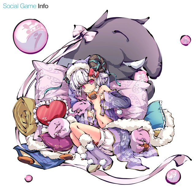 Aiming ひめがみ絵巻 で新姫神 獏姫 ばくき を実装 近日公開予定の新機能 万象秘境 の情報も公開 Social Game Info