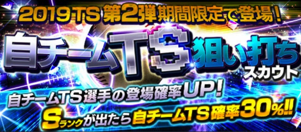 Konami プロ野球スピリッツa で 自チームts狙い打ちスカウト や 超自チームs狙いうちスカウト を開催 Sランク1塁手とaランク中継 野手も新登場 Social Game Info