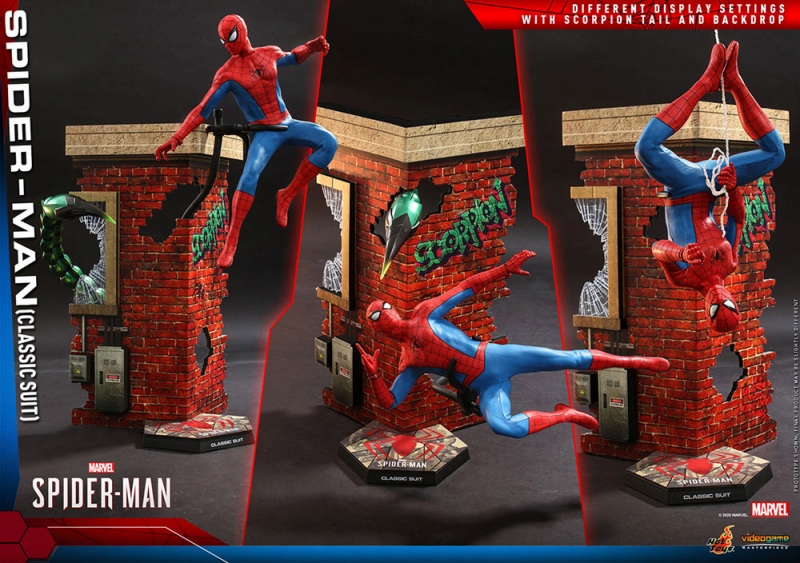 ホットトイズ、ゲーム『Marvel’s Spider-Man』よりスパイダーマンの1/6スケールフィギュアを発売