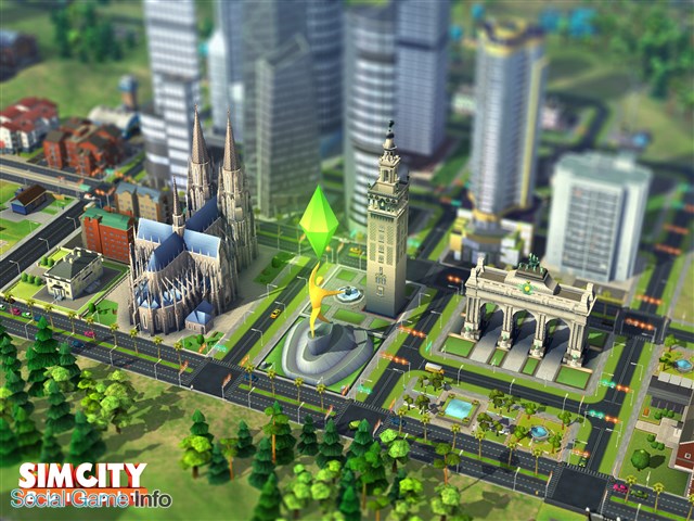Ea シムシティ ビルドイット で他のプレイヤーと直接対戦する 市長コンテスト を開催 ランドマークや公園を手に入れて都市を成長させよう Social Game Info