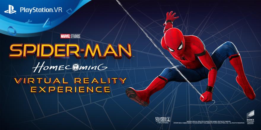 映画 スパイダーマン ホームカミング Vrコンテンツが6月30日に公開 Psvr Vive Oculusにて Social Vr Info Vr総合情報サイト