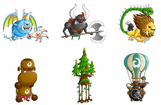 城 と ドラゴン 大型