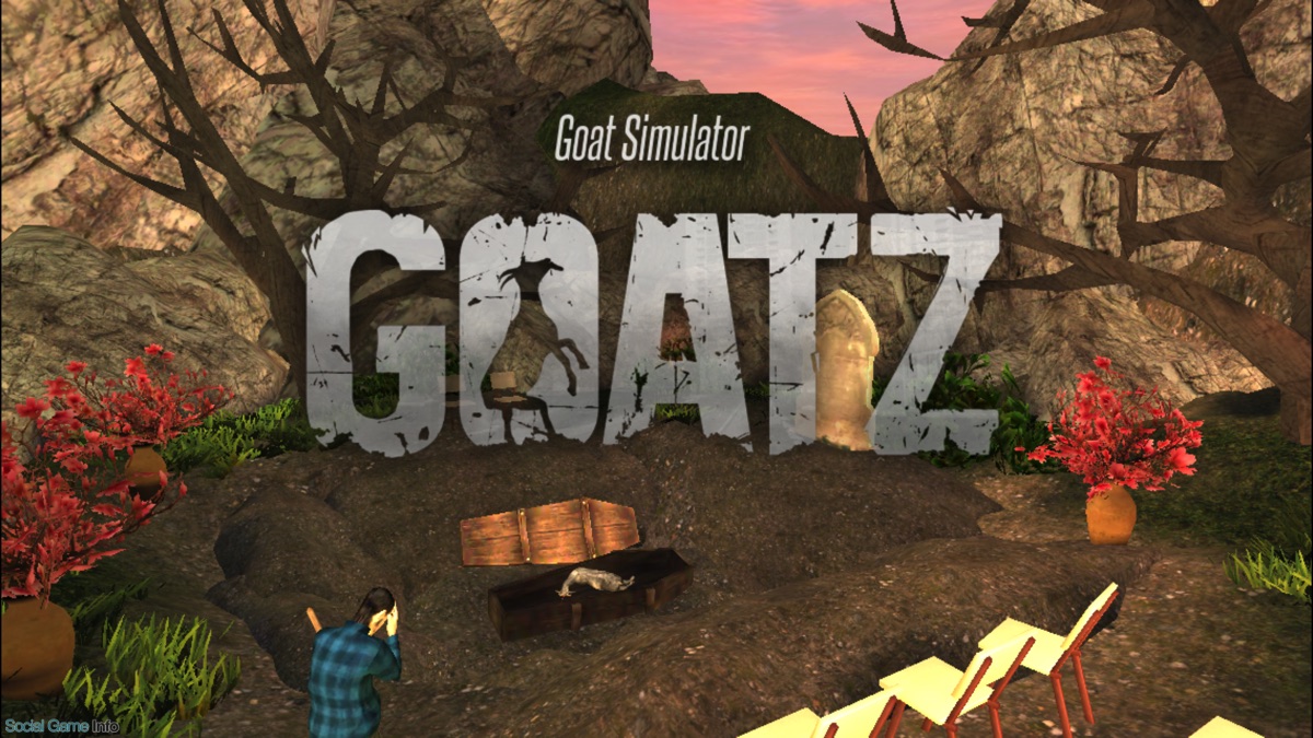 レビュー え まだあるの Goat Simulator の続編 Goatz ゾンビ漂う街で ヤギがやっぱり大暴れ ギリギリを攻めた数々の仕掛けも Social Game Info