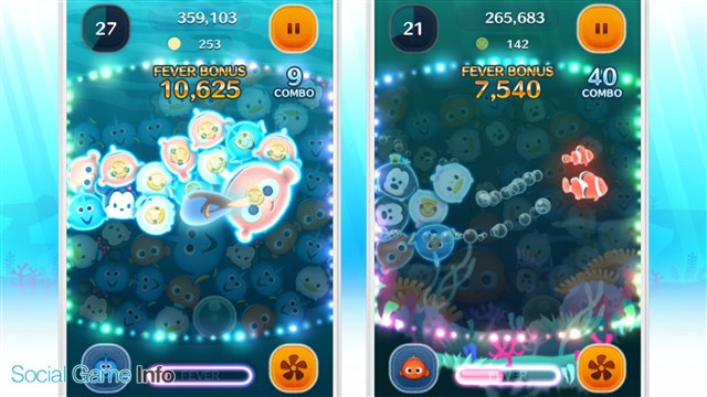 Lineとnhn Playart Line ディズニー ツムツム の新tvcm ファインディング ドリー 篇を8月6日より全国で放映開始 ドリー ニモ らの新ツムも登場 Social Game Info