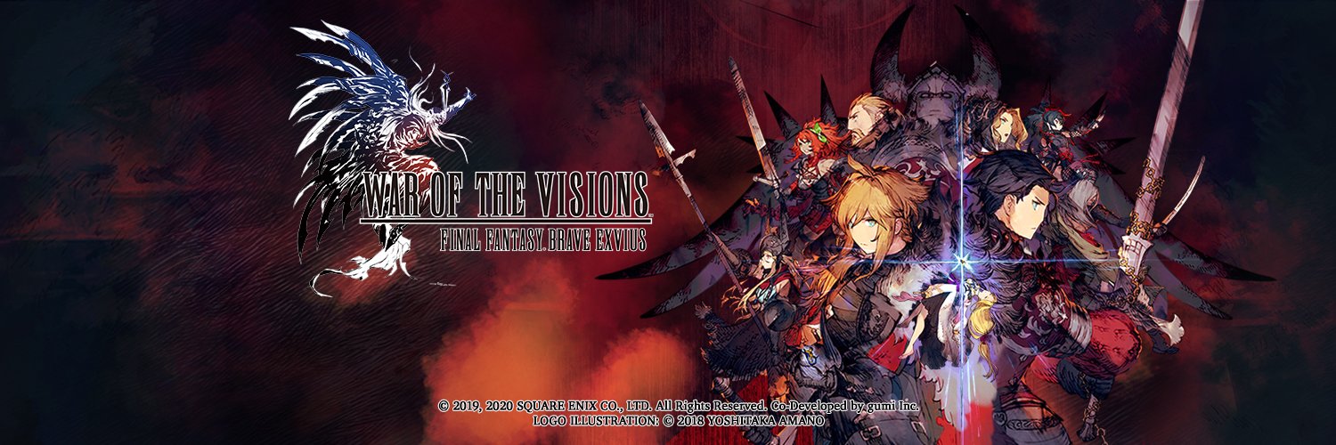 スクエニ War Of The Visions ファイナルファンタジー ブレイブエクスヴィアス 幻影戦争 英語版の事前登録を開始 Social Game Info