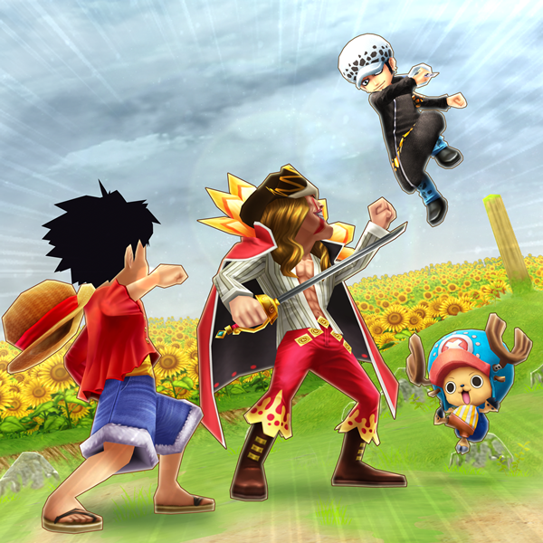 バンナム 新作アプリ One Piece サウザンドストーム を16年配信予定 最大3人のマルチプレイ 海賊共闘rpg 開発はdena Social Game Info