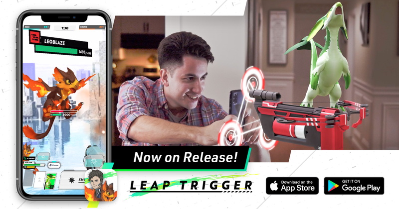 Graffity、新作ARバトルゲーム『Leap Trigger』の正式サービスを開始