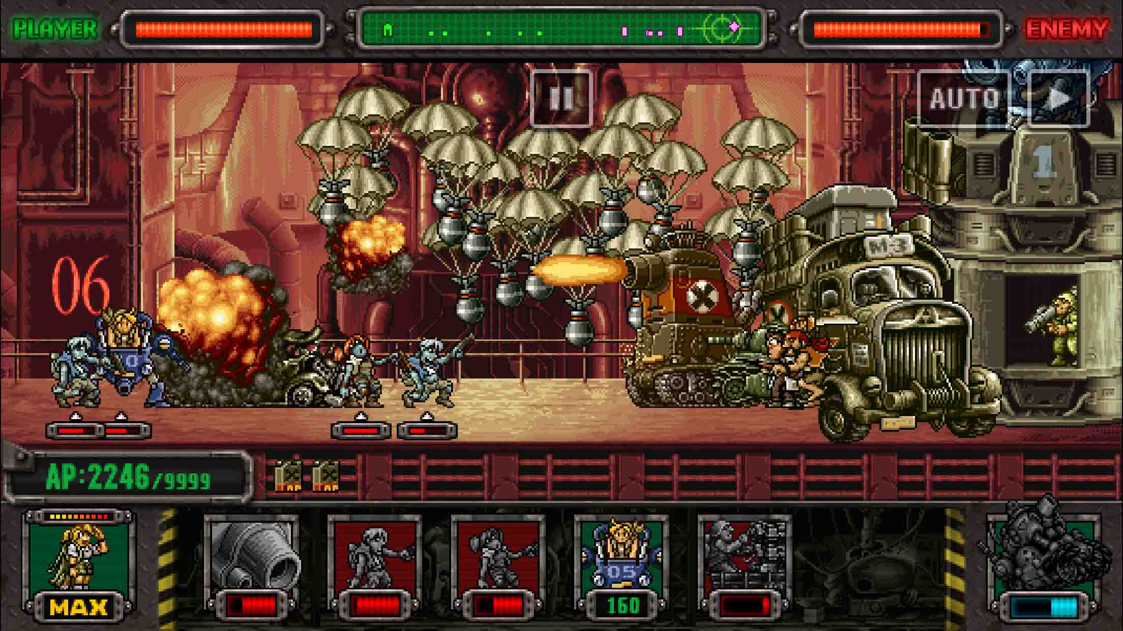 Snkプレイモア Metal Slug Defense 最高難度を誇る アマデウス軍エリア と モーデン軍エリア を追加 Social Game Info