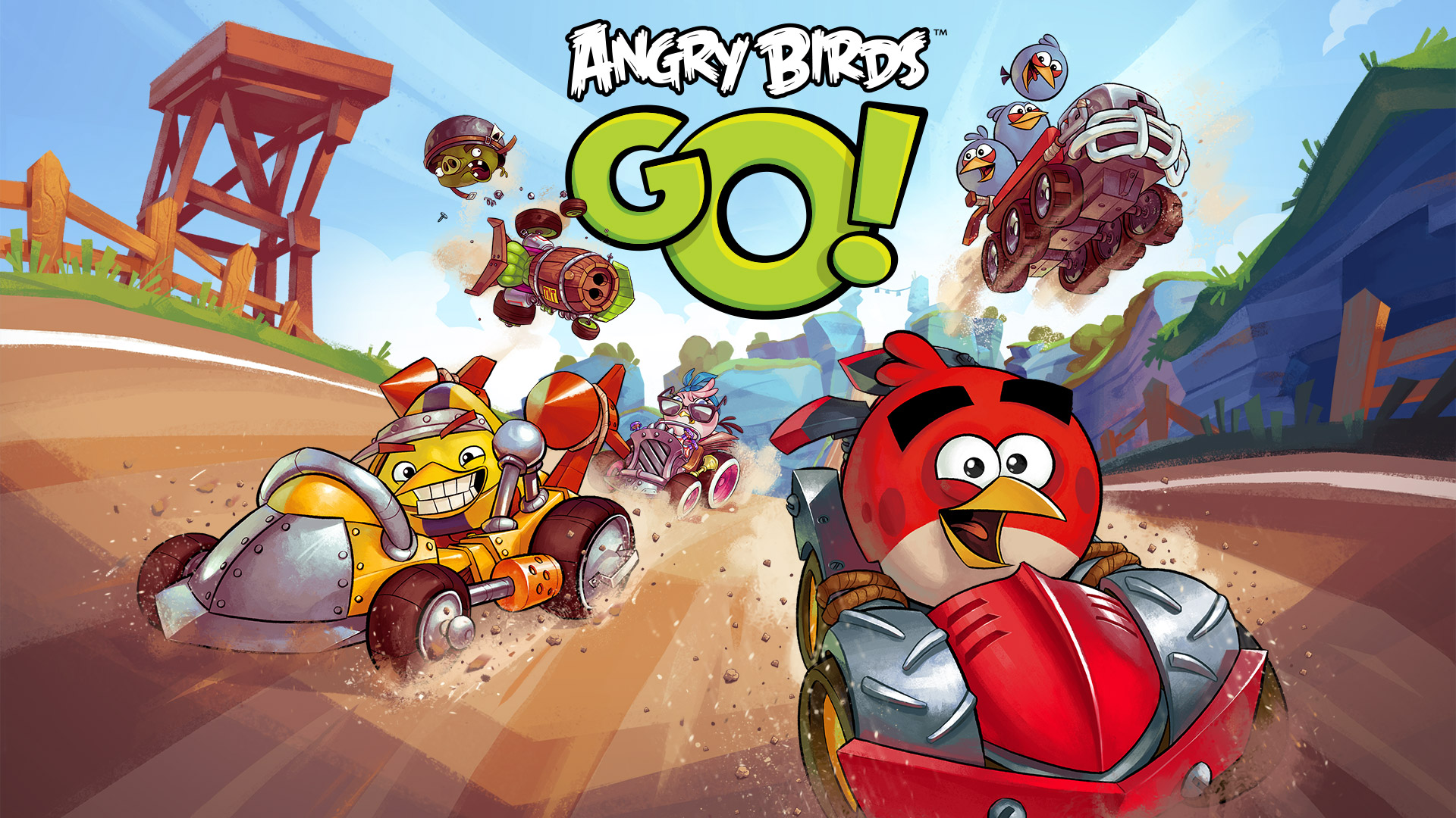 Rovio アングリーバード の新作レースゲーム Angry Birds Go を