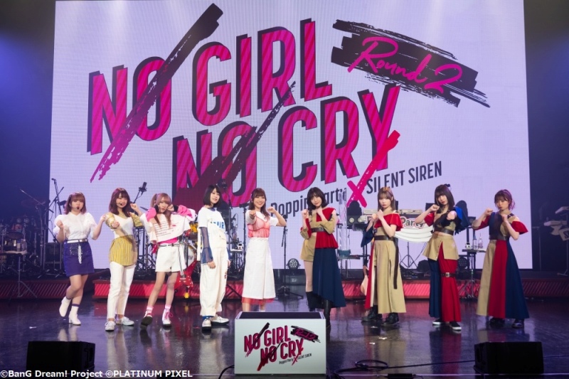 ブシロード、Poppin'Party×SILENT SIRENのライブ「NO GIRL NO CRY -Round 2-」より事前オフィシャルレポートを公開！