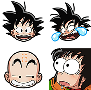 Line ドラゴンボール絵文字 の発売開始 少年時代の悟空やクリリン ヤムチャが登場 絵文字を組み合わせて名シーンの再現も Social Game Info