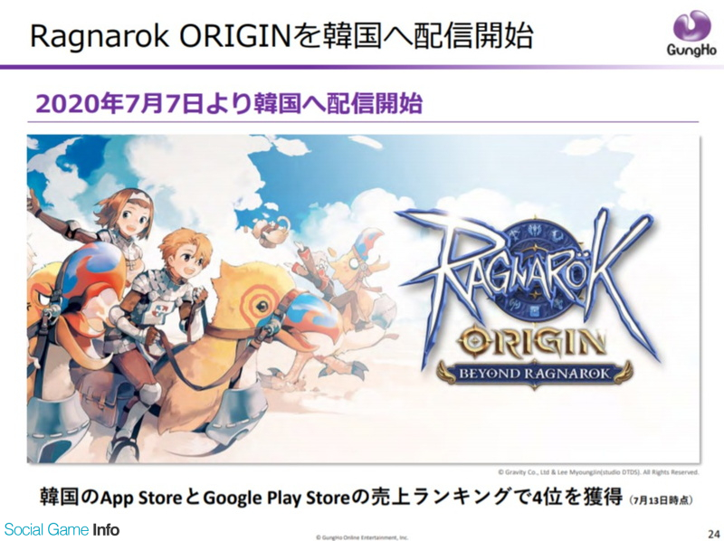 ガンホー Gravityがモバイル向けのmmorpg Ragnarok Origin を日本配信に向けて準備中と明かす Social Game Info