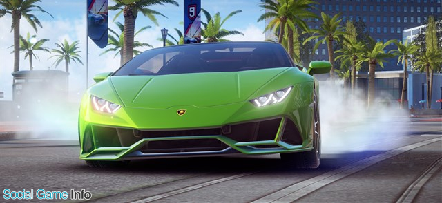 ゲームロフト アスファルト9 でランボルギーニの最新モデル Huracan Evo Spyder を ジュネーブモーターショー19 と同時公開 Social Game Info