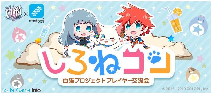 リンクバル 白猫プロジェクト のプレイヤー交流会 しろねコン を開催決定 4月日より全国5都市 計15回開催予定 Social Game Info