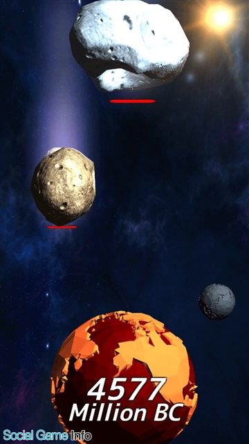 Encube 地球を隕石から死守するゲームアプリ Space Crusher のandroid版を配信開始 Social Game Info