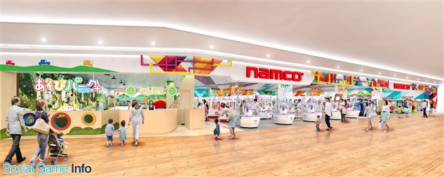 バンダイナムコアミューズメント Namcoサンエー浦添西海岸パルコシティ店 を6月27日に沖縄県浦添市の大型商業施設にオープン Social Game Info