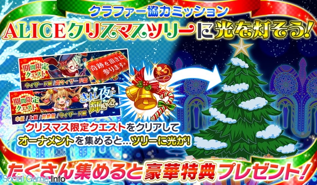 ワンダープラネット クラッシュフィーバー で クリスマスキャンペーン を開始 Social Game Info