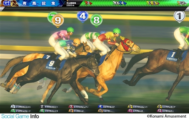 コナミアミューズメント アミューズメント施設向け競馬メダルゲーム Gi Worldclassic の稼働開始 Giシリーズを統合しオンラインでつなげたシリーズ最新作 Social Game Info