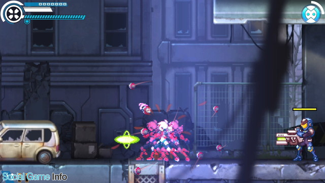 Dmm Games 2d横スクロールアクション 白き鋼鉄のx The Out Of Gunvolt をdmm Games Pcゲームフロアで配信開始 Social Game Info