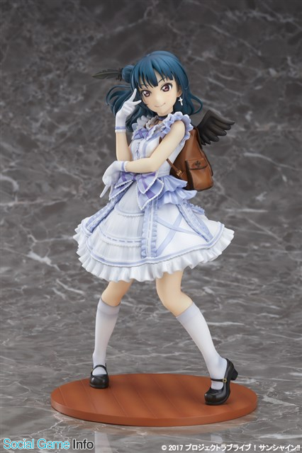 バンダイナムコアーツ ラブライブ サンシャイン Blu Rayジャケットフィギュア化プロジェクト第6弾 津島善子 の予約受付を実施中 Social Game Info