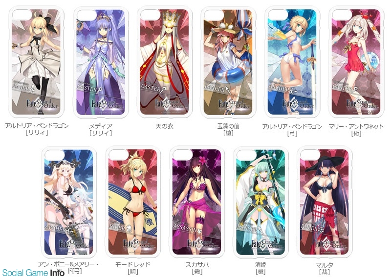 ハクバ写真産業 Fate Grand Order Iphoneケース11種類を3月上旬より発売 Social Game Info