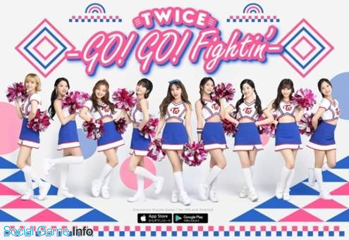 10antz 韓国ガールズグループ Twice の公式スマホゲーム Twice Go Go Fightin を18年12月に配信 本日より事前登録開始 Social Game Info