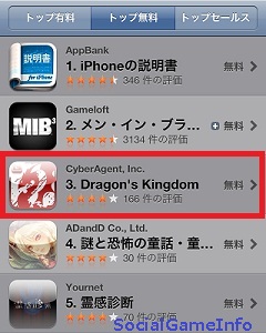 ジークレストの新作 Dragon S Kingdom が好スタート トップ無料3位にランクイン Social Game Info